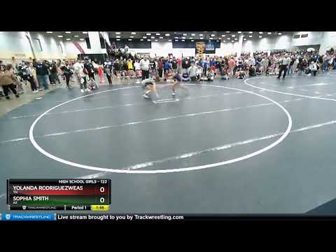 122 Lbs Champ. Round 1 - Sophia Smith, AZ Vs Yolanda RodriguezWeaser, TN 4ba1
