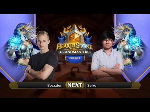 Bozzzton vs Seiko | 2021 Hearthstone Grandmasters Europe | Semifinal | Season 1 | Week 4