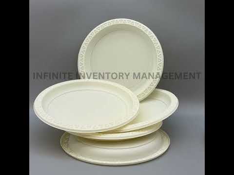 Silver Foil Paper Plates