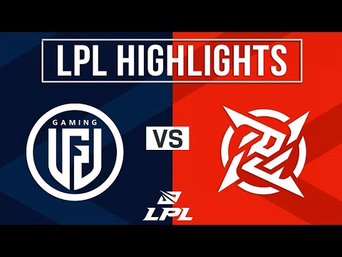 LGD vs NIP Highlights ALL GAMES | LPL 2025 Split 3 | LGD Gaming vs Ninjas in Pyjamas