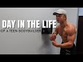 DAY IN THE LIFE OF A TEEN BODYBUILDER