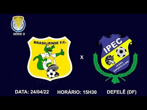 BRASILIENSE 2x2 IPORÁ (Todos os Gols da partida) Série D 2022