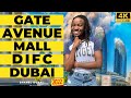 4K Gate Avenue Mall DIFC Dubai DIFC Gate Village Dubai Walking Tour