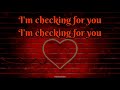 R. City - Checking For You Lyrics