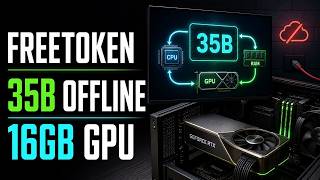 FreeToken GitHub Overview: Run 35B Offline on a 16 GB GPU and Redirect Coding Agents Locally