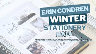 Erin Condren Winter Collab and mini-haul!! (Insert all the softbound options...)