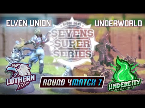 Elven Union vs Underworld - Match 7, Sevens Super Series 3 | Blood Bowl Sevens (Bonehead Podcast)