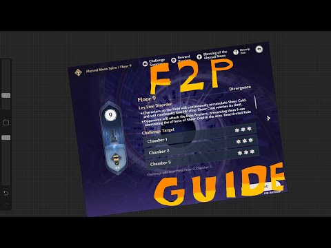 Genshin impact Spiral abyss floor 9 guide (F2P)