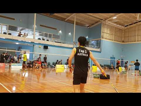 2017 Perth champs semi - final: Milain Ranasinghe VS Daniel Fan part 2