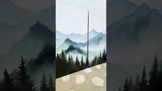 Viacdielny obraz - Horská krajina