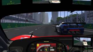 Automobilista[AMS]F430 Baku street race