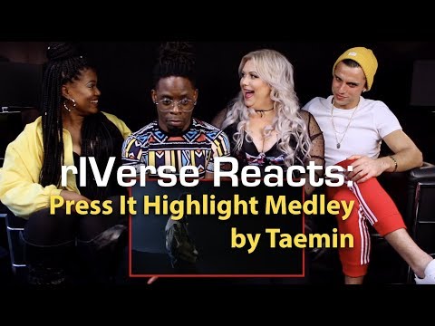 rIVerse Reacts: Press It Highlight Medley Ver. 1 by Taemin - M/V Reaction