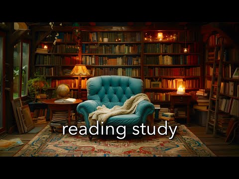 Reading Music: Candle Lit Study | Relaxing Ambient Music To Read & Concentrate