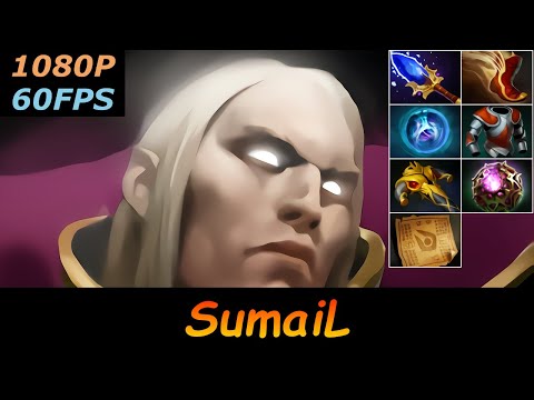 Dota 2 SumaiL Invoker Pro Top MMR 20/1/6 Ranked Full Gameplay