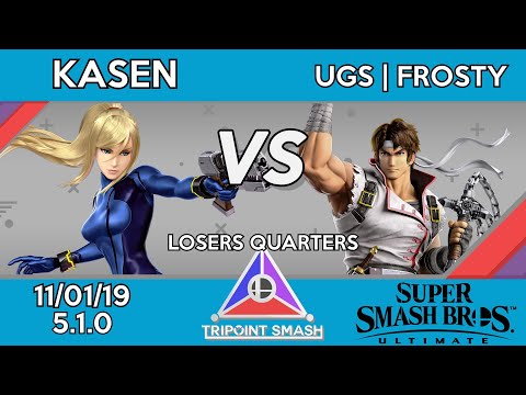 Tripoint Smash 84 - Losers Quarters - Kasen(Zero Suit Samus) Vs. UGS | Frosty(Richter)