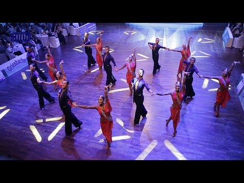 Welttanz-Gala 2018 Baden-Baden | FG Aachen-Düsseldorf A | Latein-Formation