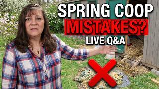 Don't Make These Coop Mistakes This Spring (Live Q&A)