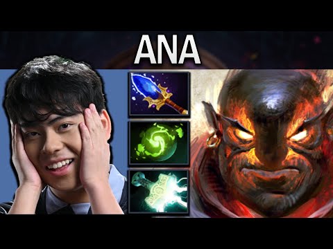 Ember Spirit Dota 2 Gameplay Ana with Aghanims - Refresher