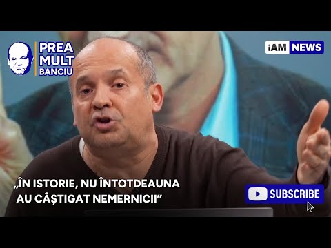 Prea Mult Banciu - 11 Noiembrie | Seară de lectură cu Radu Banciu!