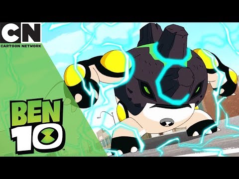 Ben 10 | Upgraded Cannonbolt Spins Out | Cartoon Network