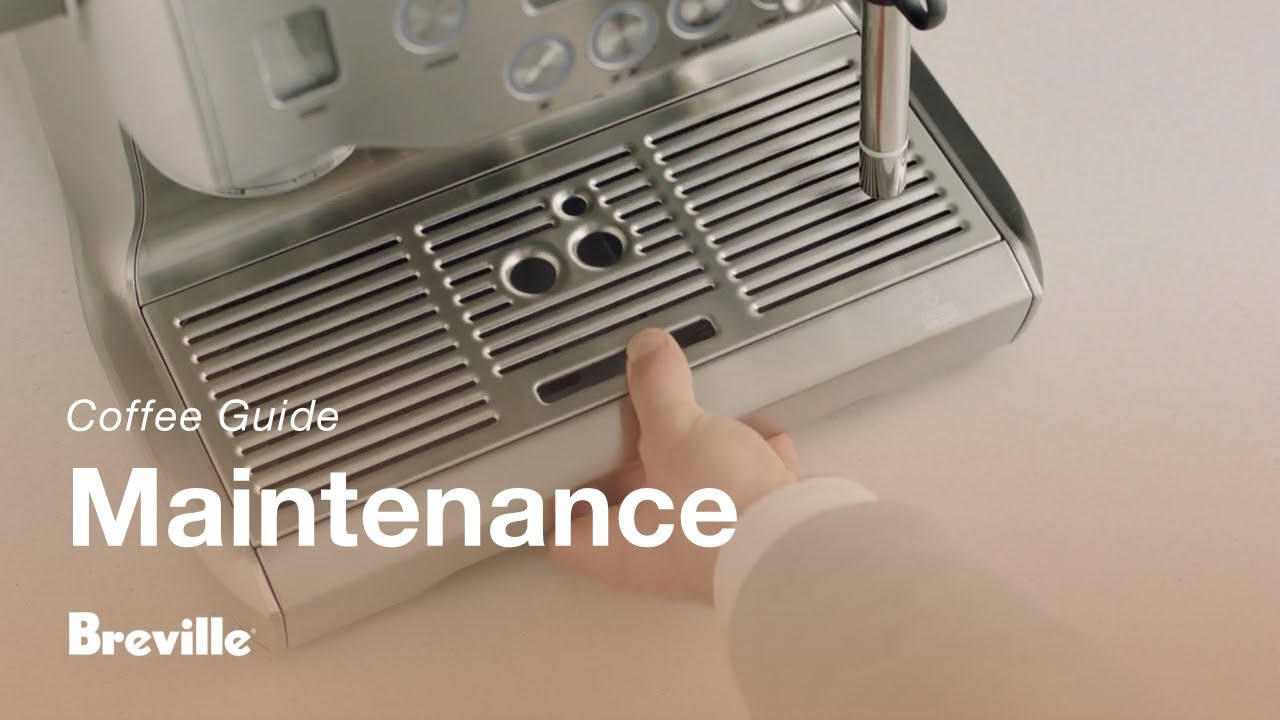 How to clean the drip tray