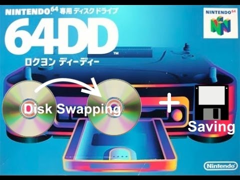 N64DD Emulation With Saving and DiskSwapping