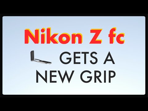 Nikon zfc gets a new camera grip from SmallRig (2021)