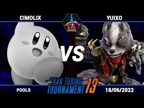 Gran Torino Tournament 13 - Cimolix (Kirby) VS Yuixo (Wolf) - Pools