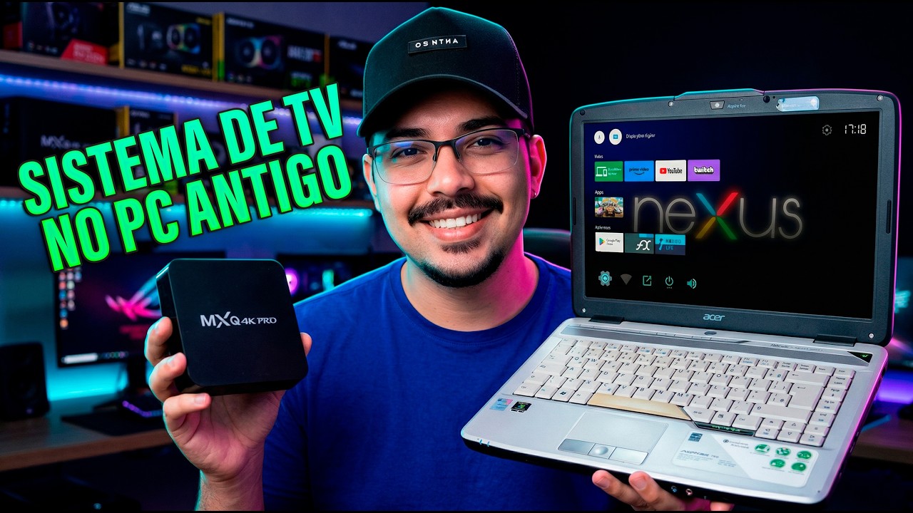 TRANSFORMEI UM PC DE 2GB RAM EM UMA TV BOX! 😱 Ficou Liso! 🚀