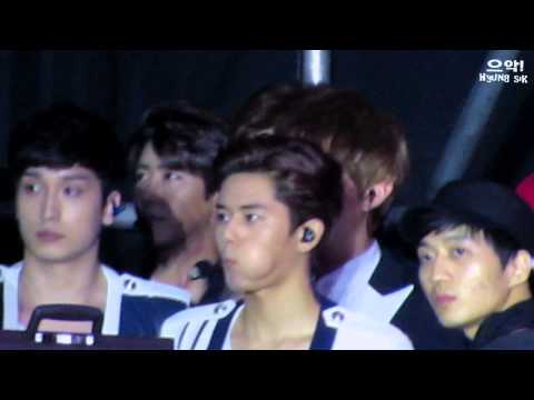 140607 [ZE:A] 2014 DREAM CONCERT : 무대오르기 전 멤버들모습^_^