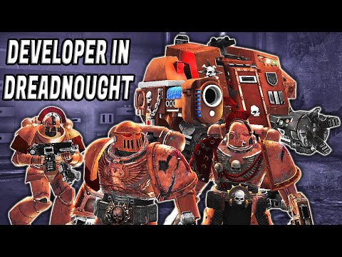 Dreadnought joins the Minotaurs | Endless Mode ▶ Warhammer 40,000 - Space Marine (Augmented)