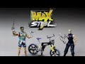 2001 Mattel Mountain Attack Max Steel Psycho MX4 Rocket Cycle Commercial