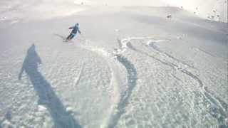 preview picture of video 'Ski touring to Drstva and Veliko Brdo'