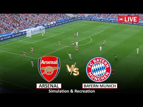 🔴Live : Arsenal vs Bayern Munich I Full Match Live Stream I Video Game Simulation I 21 October, 2026