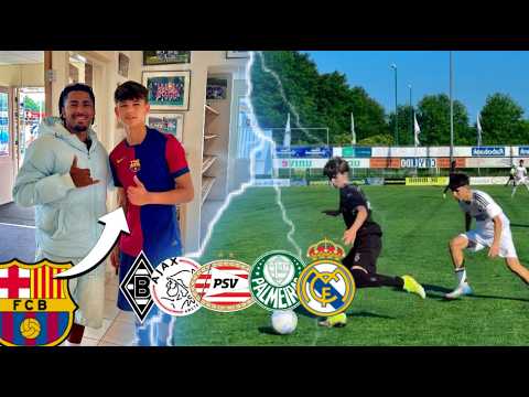 U15 Marveld Turnier wird von Barca,Real,Palmeiras und Co komplett zerlegt 😱🚨