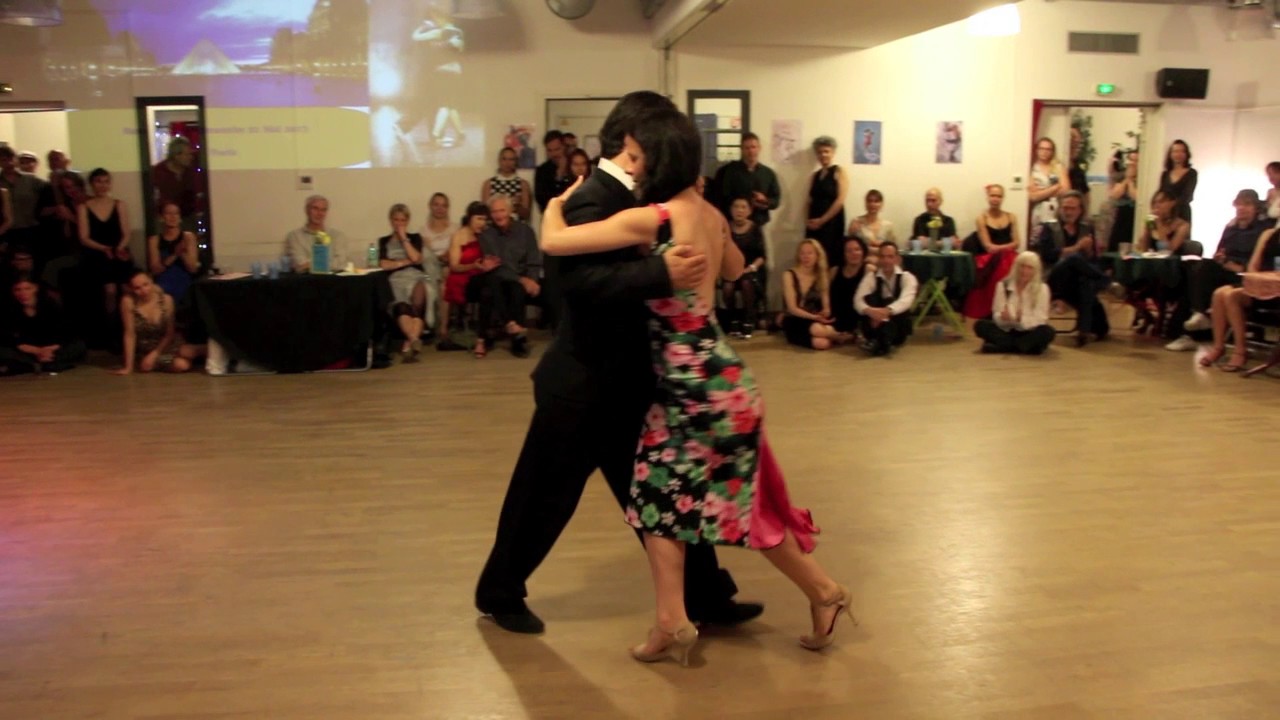 Céline Giordano et Alexis Quezada à la milonga Esta Noche de Luna, Paris