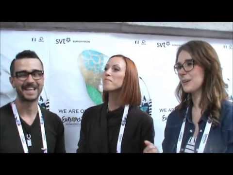 Aliona's and Pasha's impressions after the first rehearsal