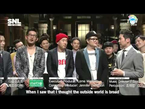 [ENG] 140405 SNL Korea S05E06 - Ending (Jay Park cut)