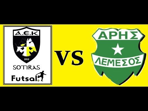 AEK SOTIRAS FUTSAL - AMEK/ARIS  4-2 (27 .11.2014)