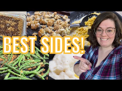 The EASIEST Side Dishes For Dinner || SIDE DISH RECIPES