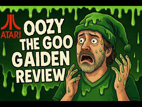 Atari 7800 Oozy the Goo Gaiden Review