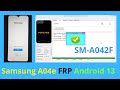 Samsung Galaxy A04e Frp Bypass Android 13 With SP Flash Tool