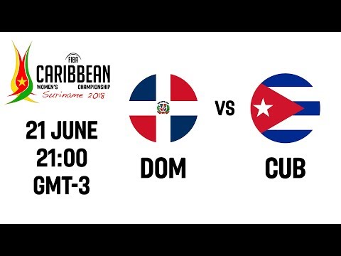 Баскетбол LIVE — Dominican Republic v Cuba — Final — CBC Women's Championship