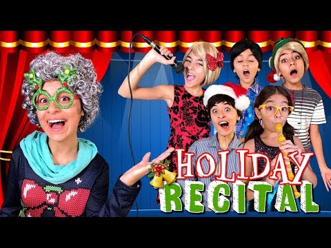 Types of Singers - Kids School Holiday Recital - Funny Skits // GEM Sisters Video