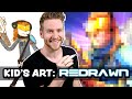 KID'S ART Redrawn by a PROFESSIONAL ARTIST! - Ep.9