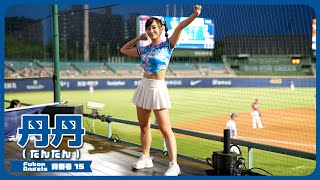 スカートひらり🦨🍃 丹丹  Fubon Angels  富邦悍將啦啦隊  新莊棒球場 2024/7/2 【台湾チアTV】
