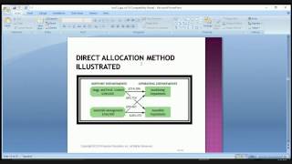 Download Lagu Chapter 15 Allocation of Support Department Costs, Common Costs and Revenues Thumbnail