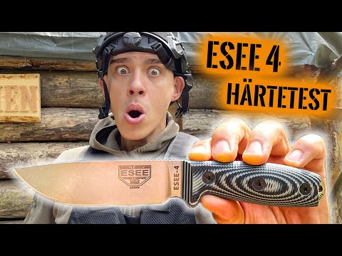 ESEE Model 4 im HÄRTETEST - SCHNEIDEN, STECHEN & BRECHEN | Messer Test #7 | Survival Mattin