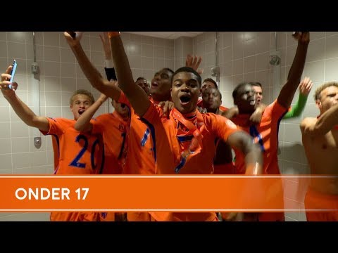 Onder 17 viert Europese titel