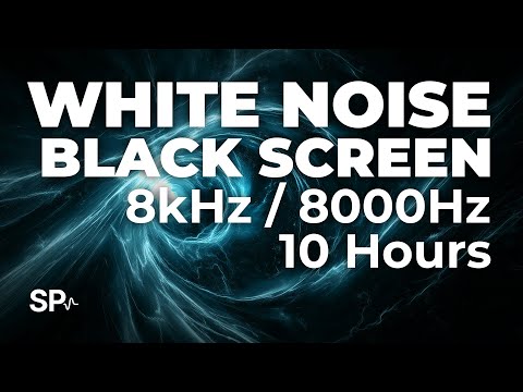White Noise 8 kHz (8000 Hz) | 10 Hours Peace, Tinnitus Relief, Healing, Meditation | Sonic Pulsation